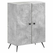 Badkamerkast Breda 59,5x31x80 cm betongrijs