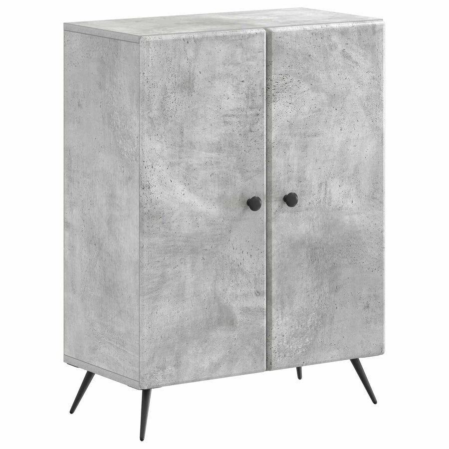 Badkamer Opbergkast BREDA Betongrijs 59,5 x 31 x 80 cm