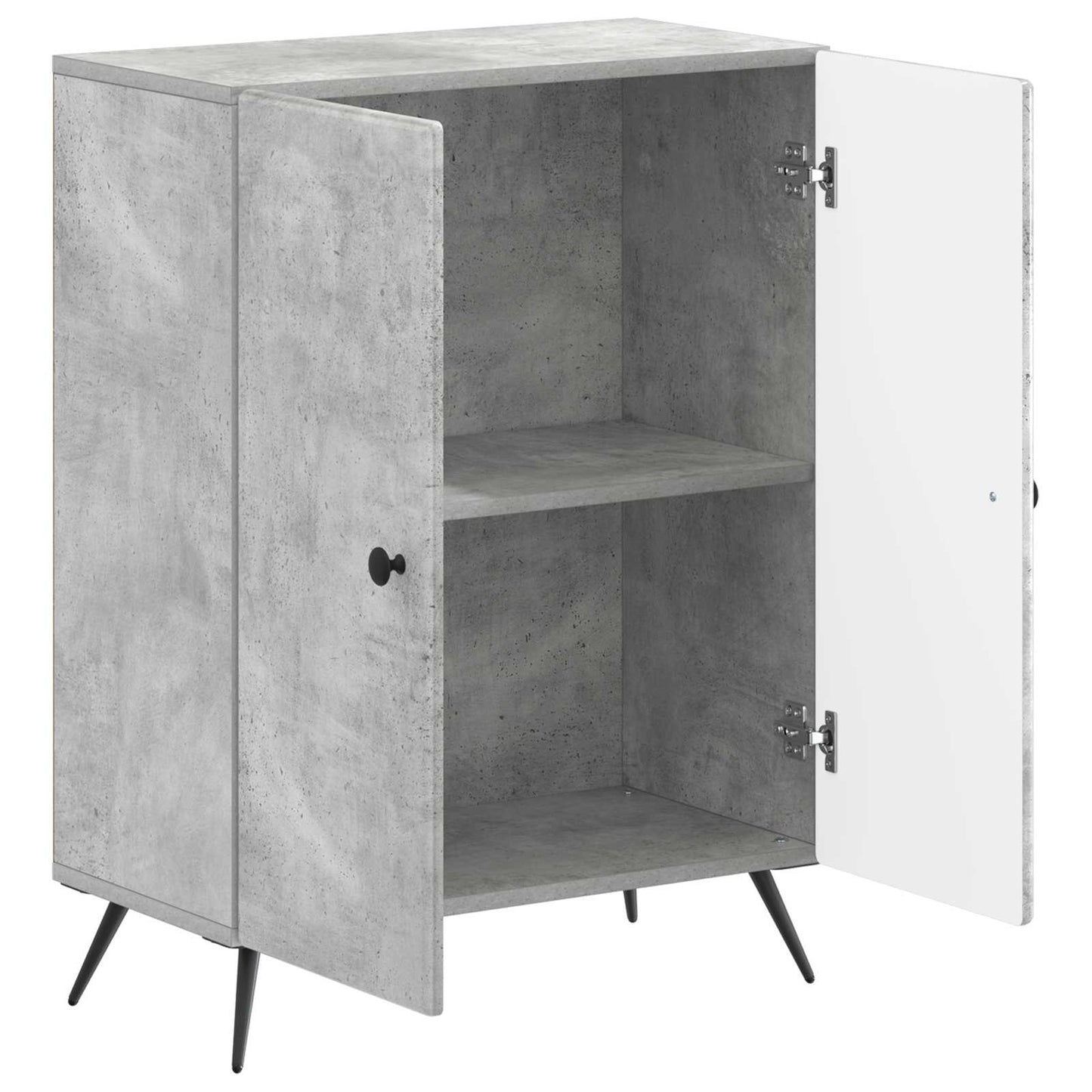 Badkamer Opbergkast BREDA Betongrijs 59,5 x 31 x 80 cm
