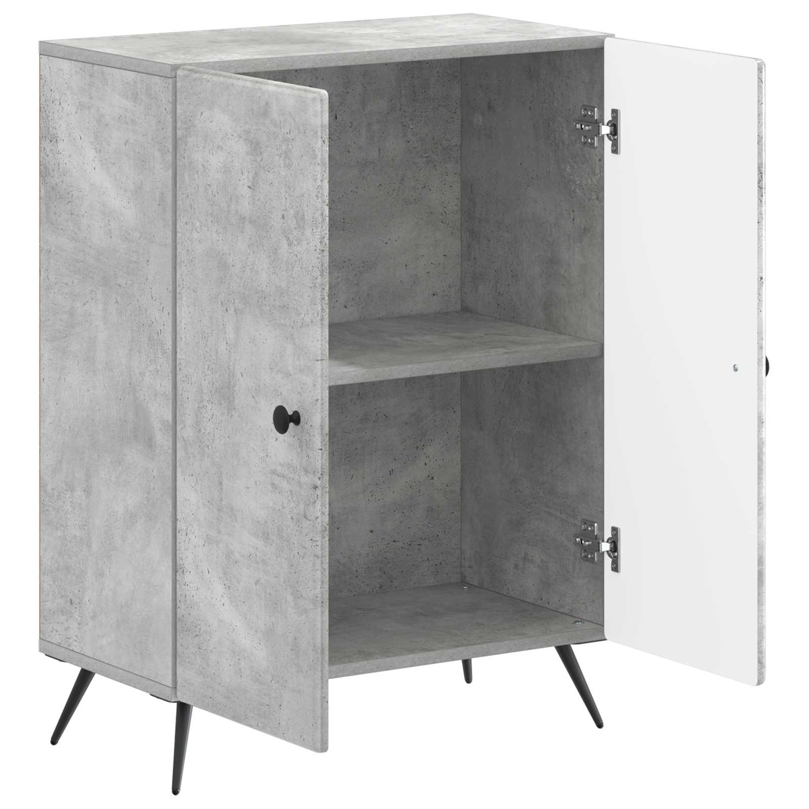 Badkamer Opbergkast BREDA Betongrijs 59,5 x 31 x 80 cm