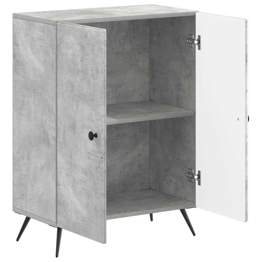 Badkamer Opbergkast BREDA Betongrijs 59,5 x 31 x 80 cm