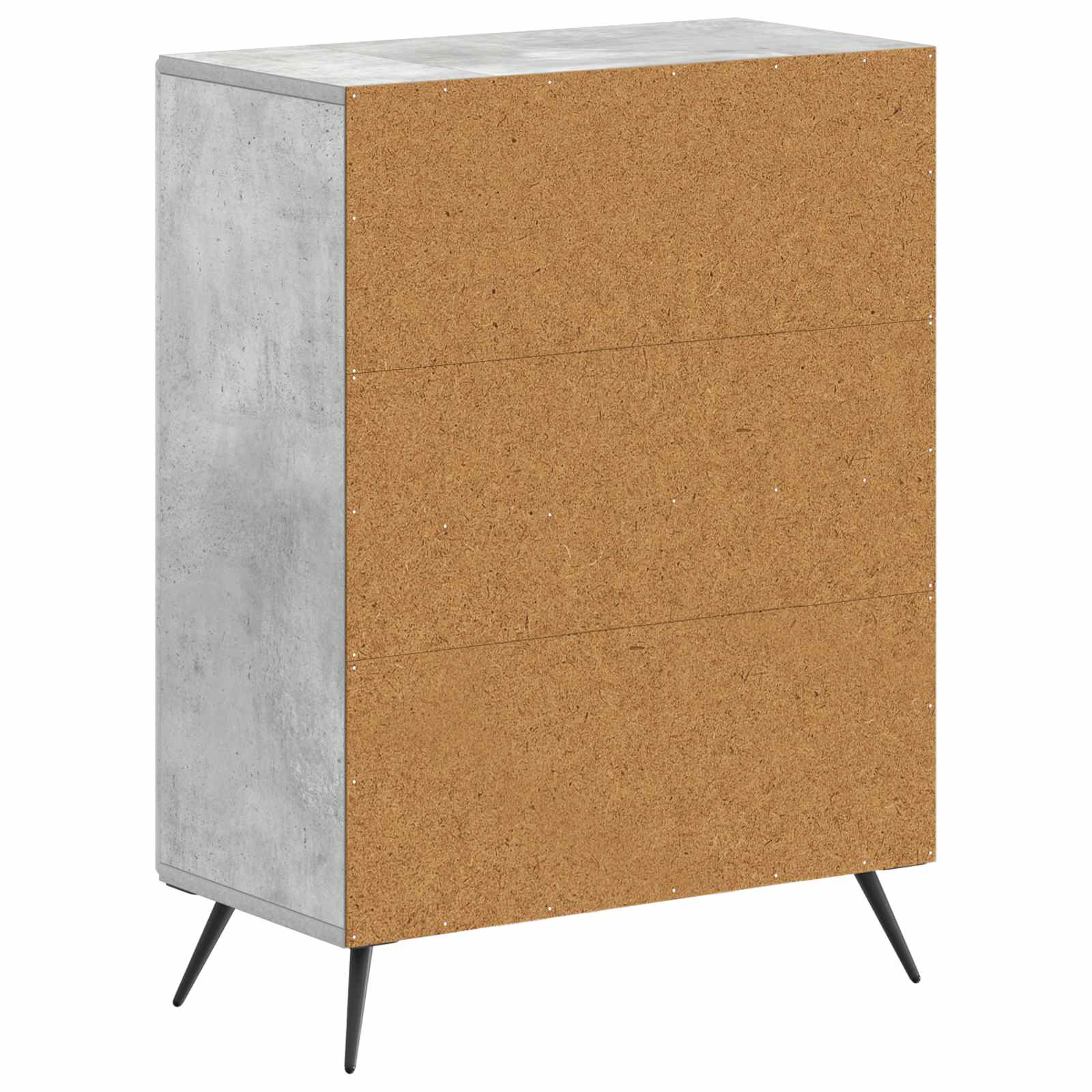 Badkamer Opbergkast BREDA Betongrijs 59,5 x 31 x 80 cm