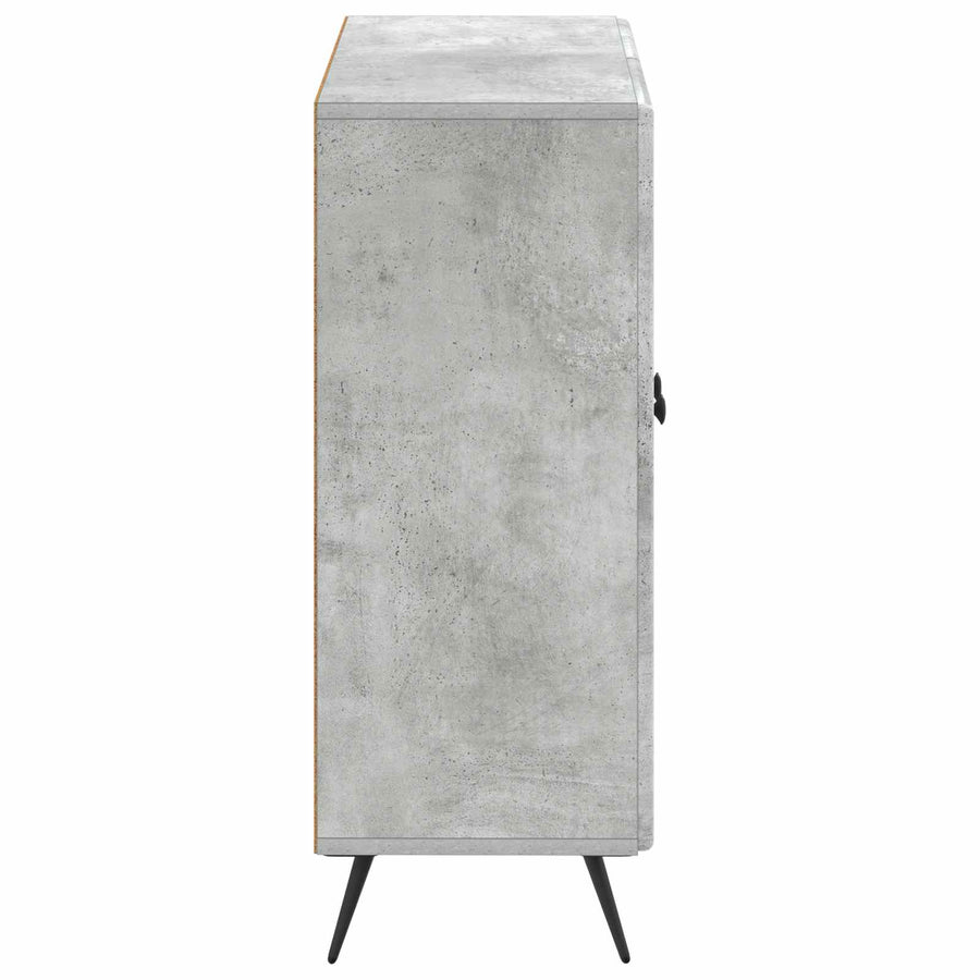 Badkamer Opbergkast BREDA Betongrijs 59,5 x 31 x 80 cm