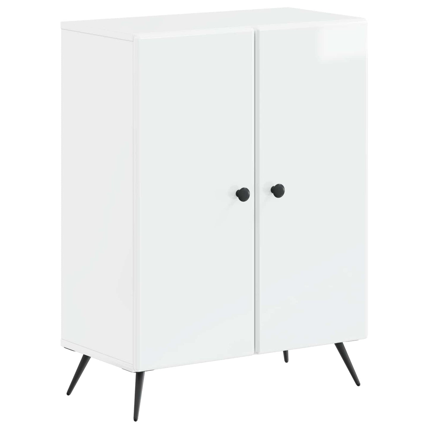 Badkamer Opbergkast BREDA Hoogglans Wit 59,5 x 31 x 80 cm