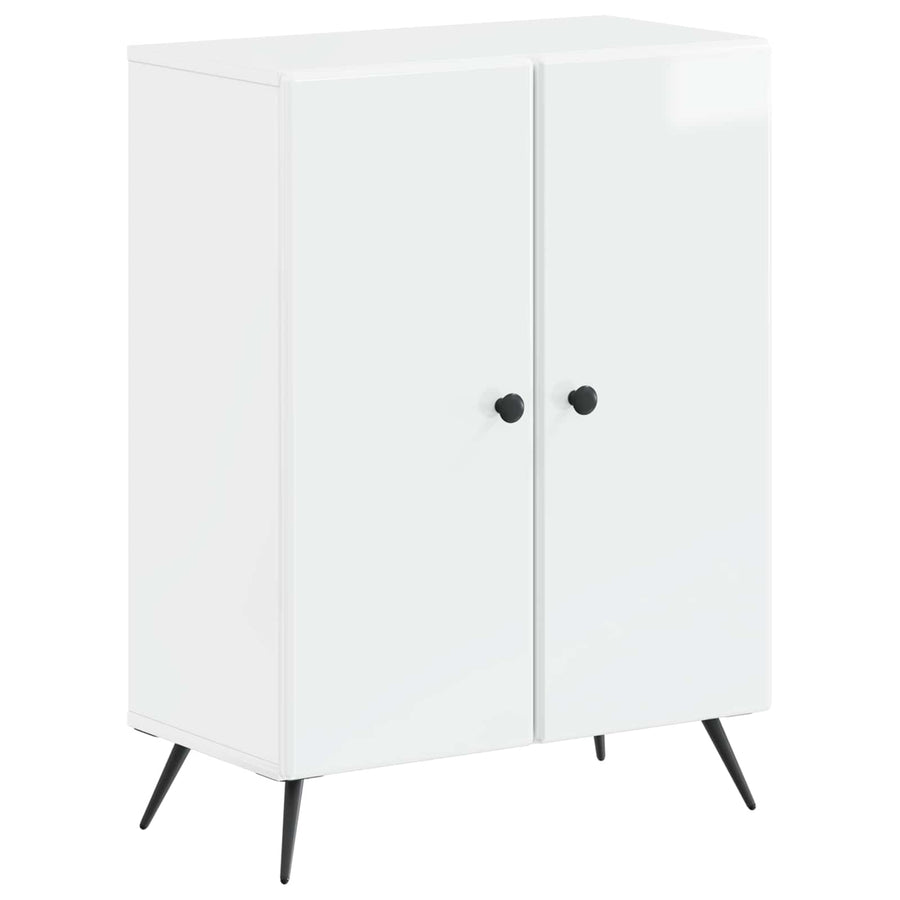 Badkamer Opbergkast BREDA Hoogglans Wit 59,5 x 31 x 80 cm