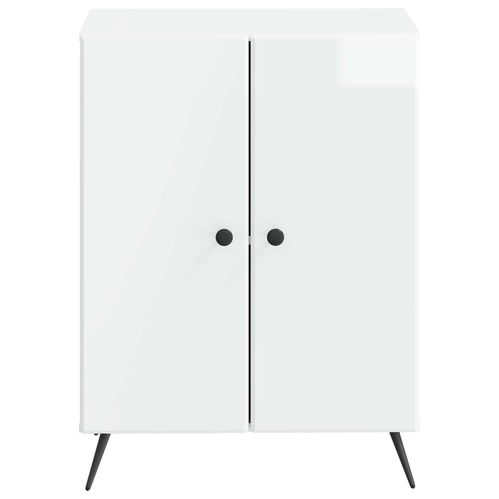 Badkamer Opbergkast BREDA Hoogglans Wit 59,5 x 31 x 80 cm