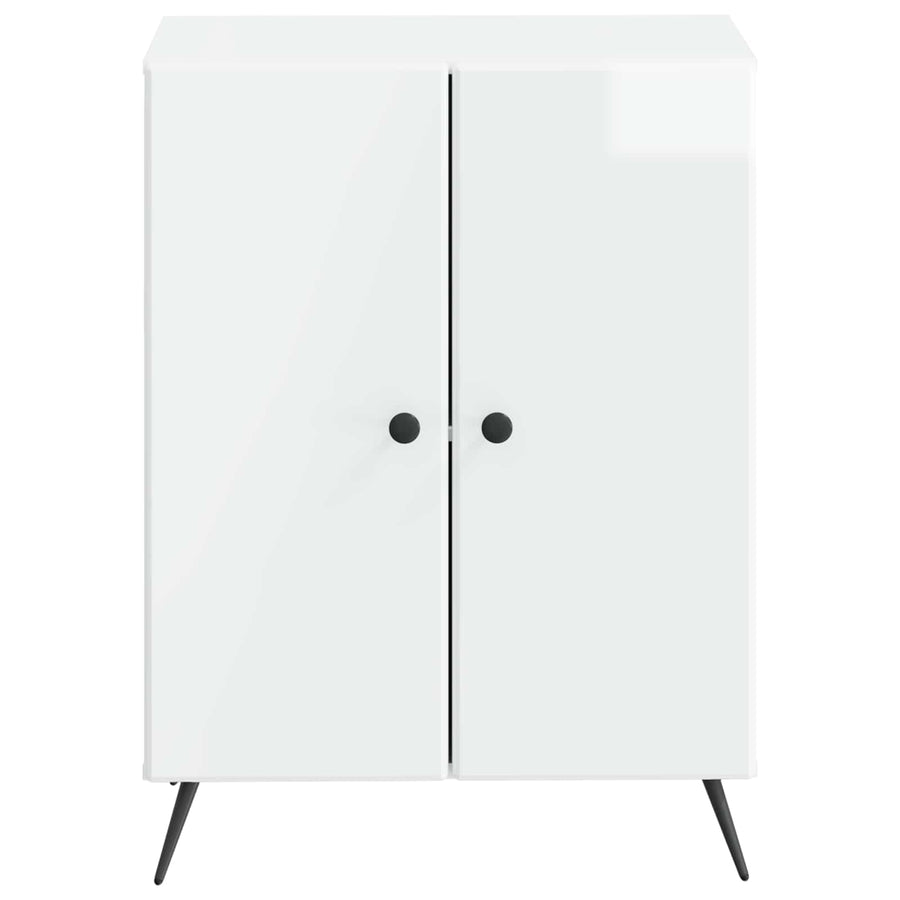Badkamer Opbergkast BREDA Hoogglans Wit 59,5 x 31 x 80 cm