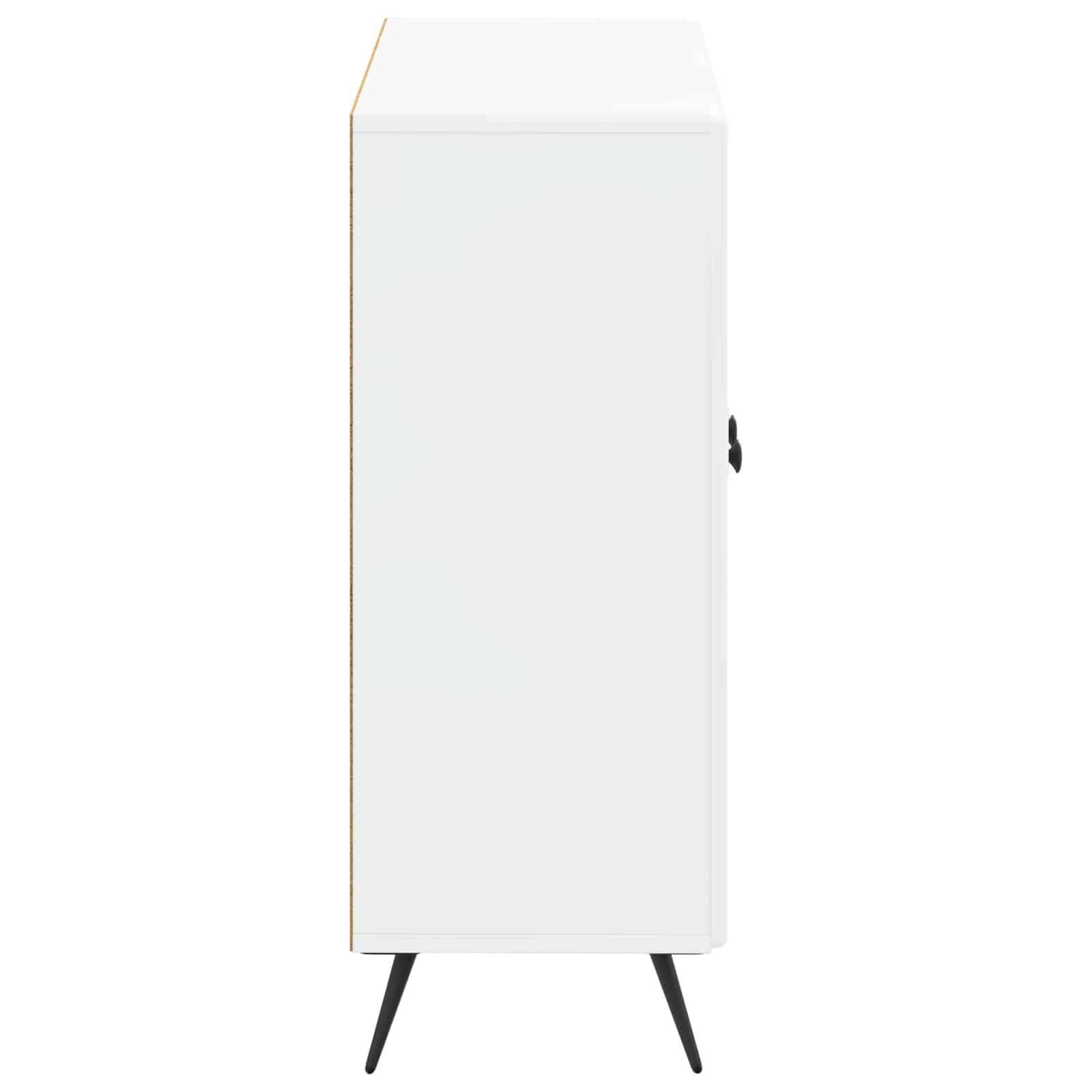 Badkamer Opbergkast BREDA Hoogglans Wit 59,5 x 31 x 80 cm
