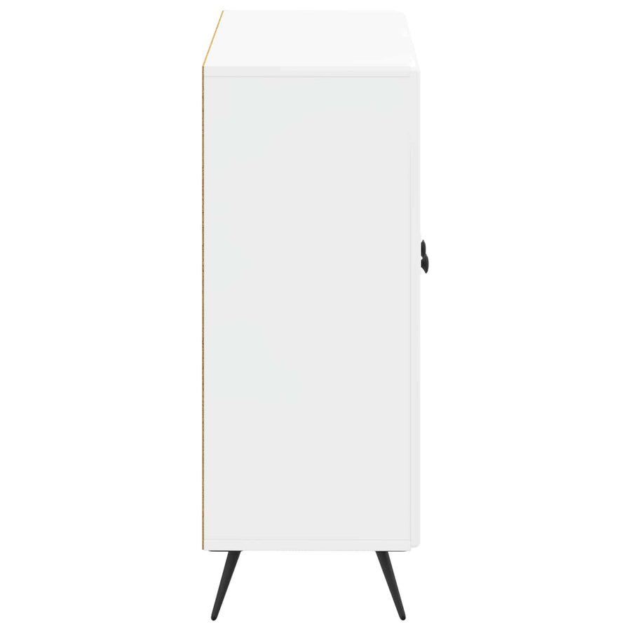 Badkamer Opbergkast BREDA Hoogglans Wit 59,5 x 31 x 80 cm