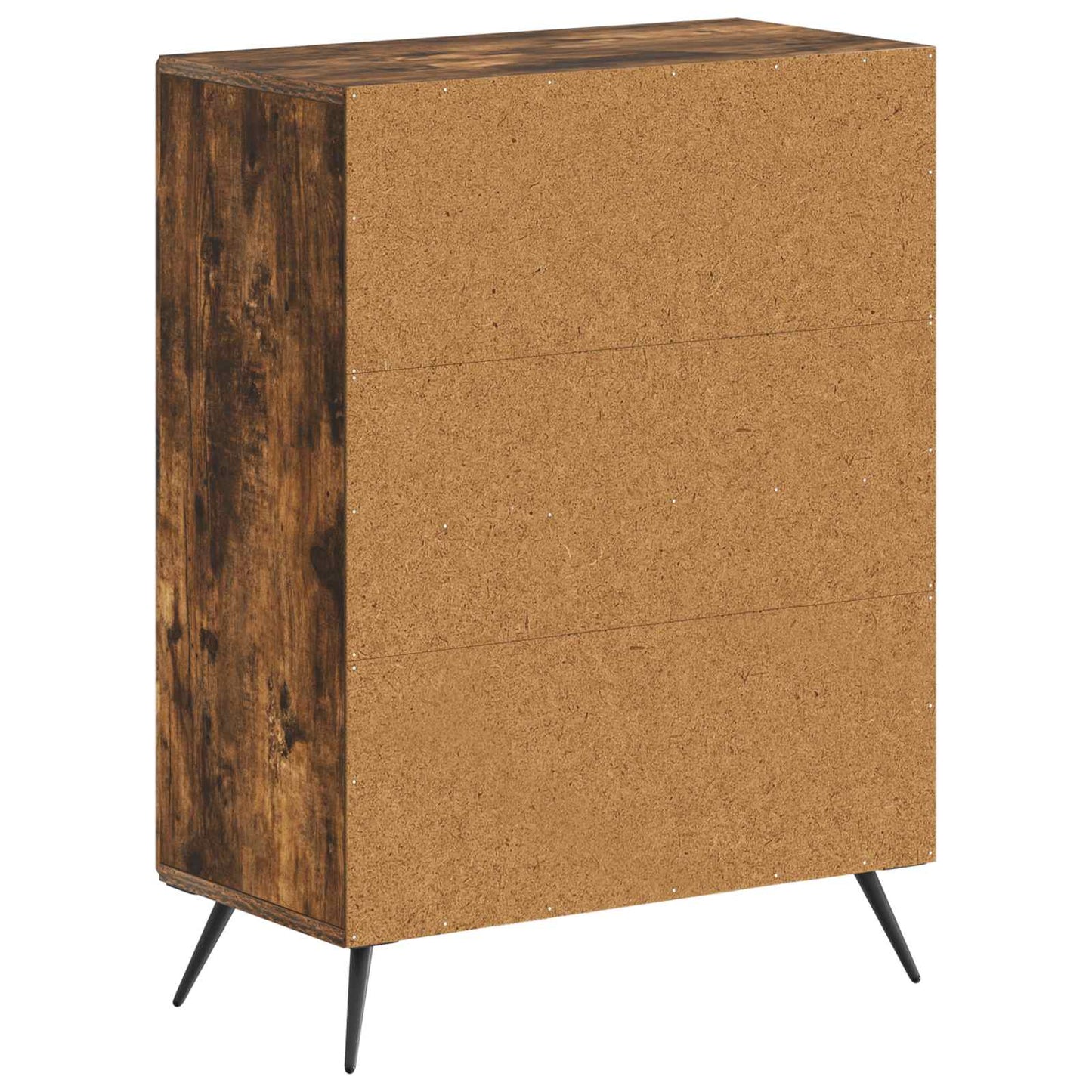 Badkamer Opbergkast BREDA Gerookt eiken 59,5 x 31 x 80 cm