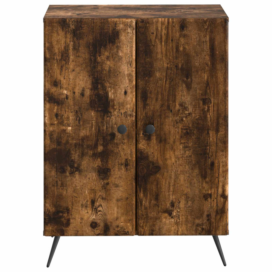 Badkamer Opbergkast BREDA Gerookt eiken 59,5 x 31 x 80 cm