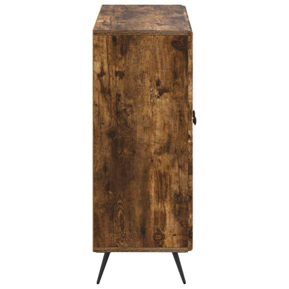 Badkamer Opbergkast BREDA Gerookt eiken 59,5 x 31 x 80 cm