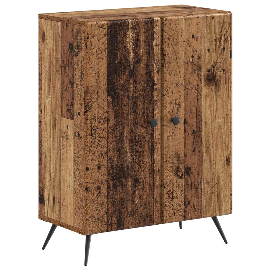 Badkamer Opbergkast BREDA Oud hout 59,5 x 31 x 80 cm