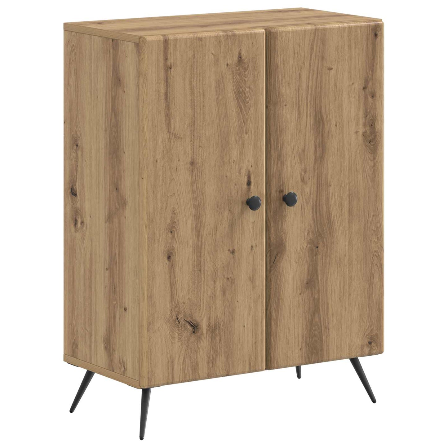 Badkamer Opbergkast BREDA Artisanaal eiken 59,5 x 31 x 80 cm