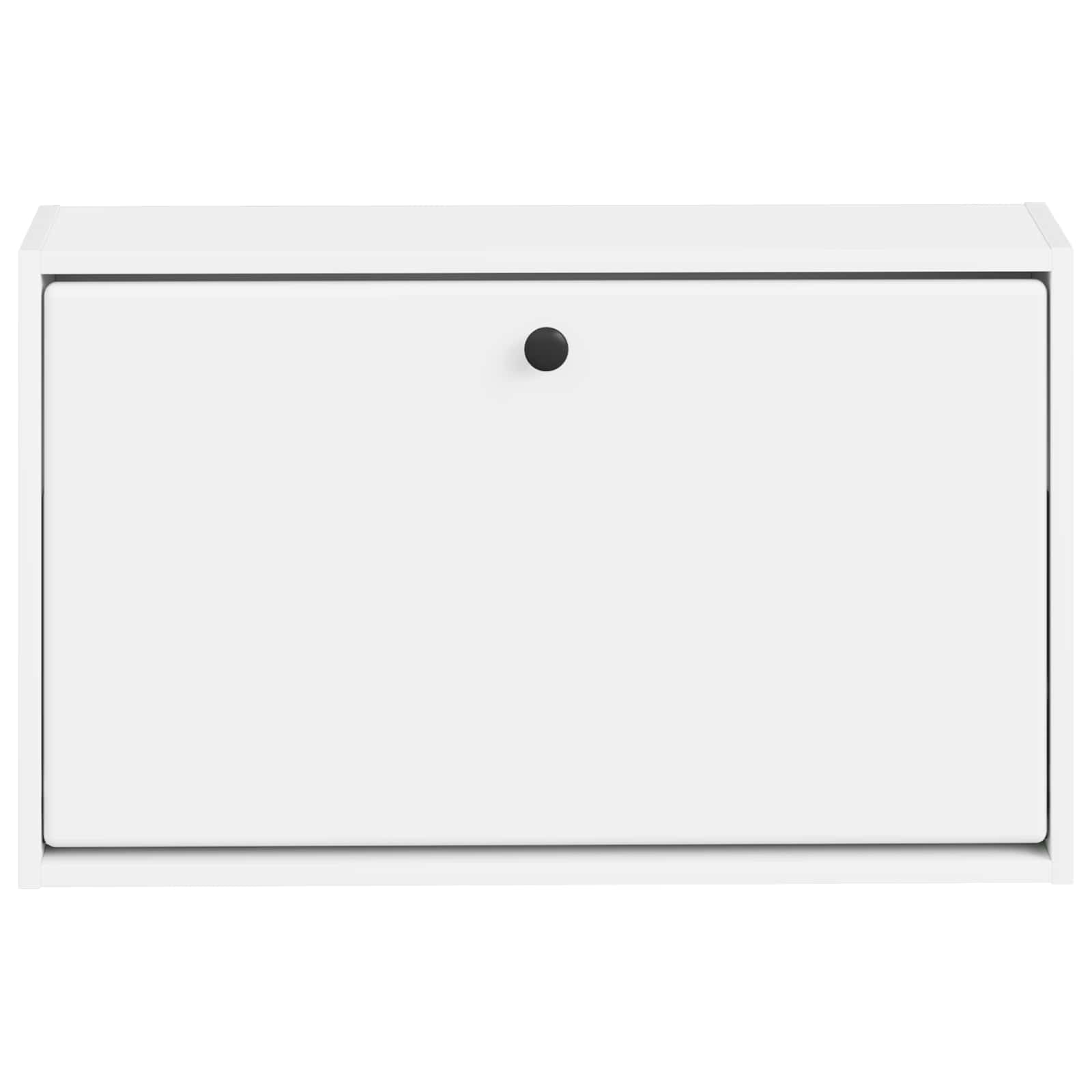 Wandgemonteerde Schoenkast BREDA 71 x 17 x 43 cm Bewerkt hout