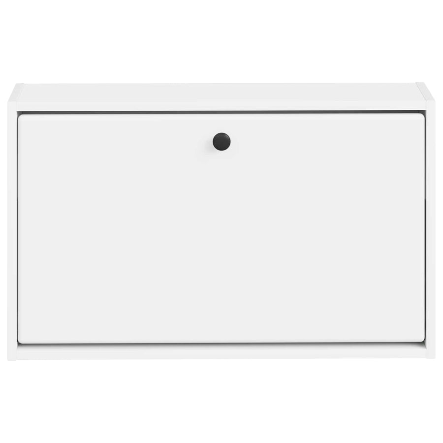 Wandgemonteerde Schoenkast BREDA 71 x 17 x 43 cm Bewerkt hout