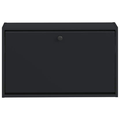 Wandgemonteerde Schoenkast BREDA 71 x 17 x 43 cm Bewerkt hout