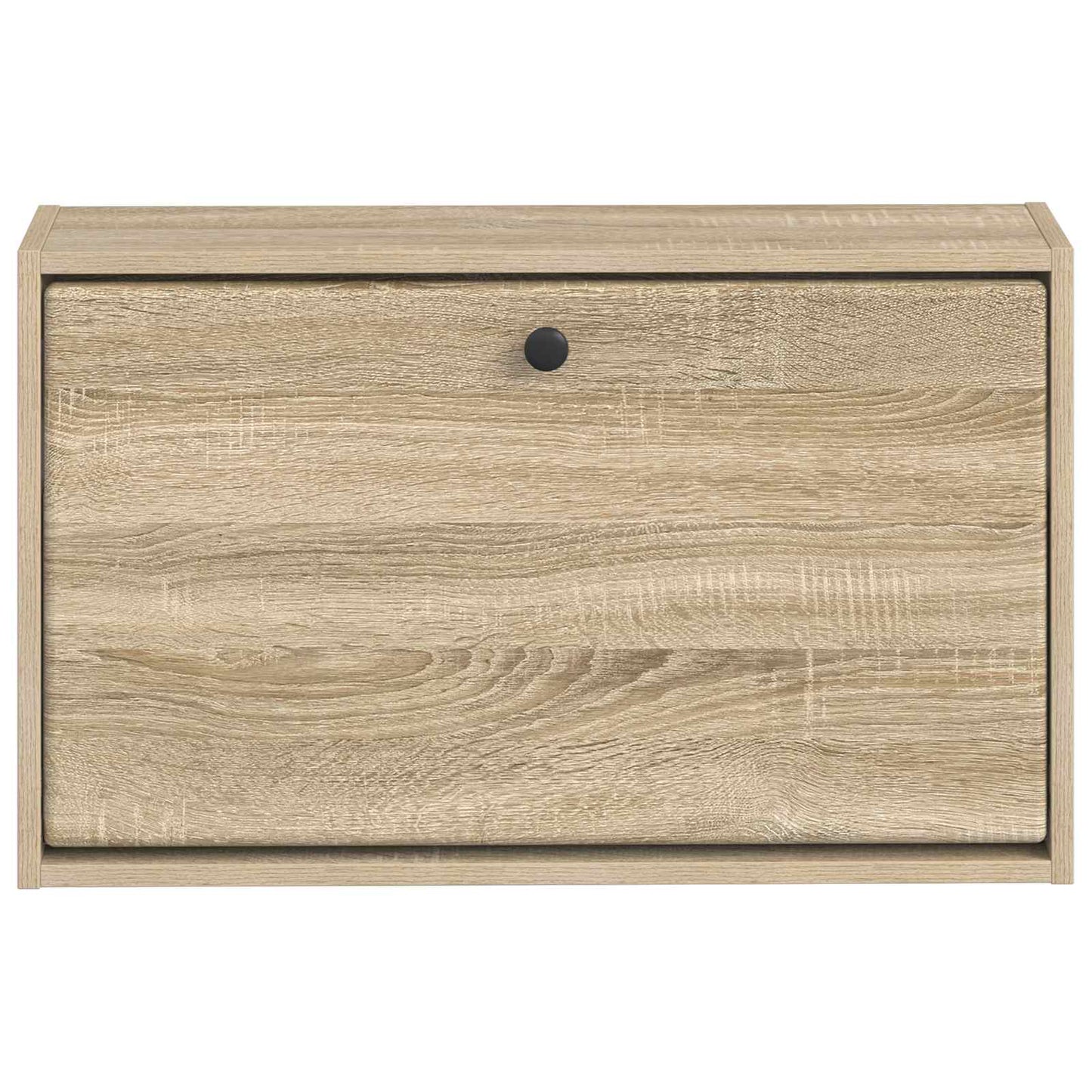 Wandgemonteerde Schoenkast BREDA 71 x 17 x 43 cm Bewerkt hout