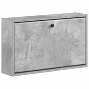 Wandkast schoenen 71x17x43 cm bewerkt hout