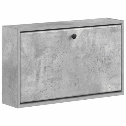 Wandgemonteerde Schoenkast BREDA 71 x 17 x 43 cm Bewerkt hout