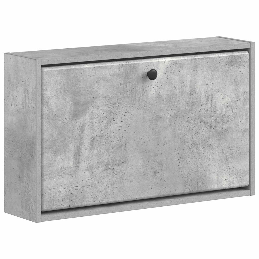 Wandgemonteerde Schoenkast BREDA 71 x 17 x 43 cm Bewerkt hout