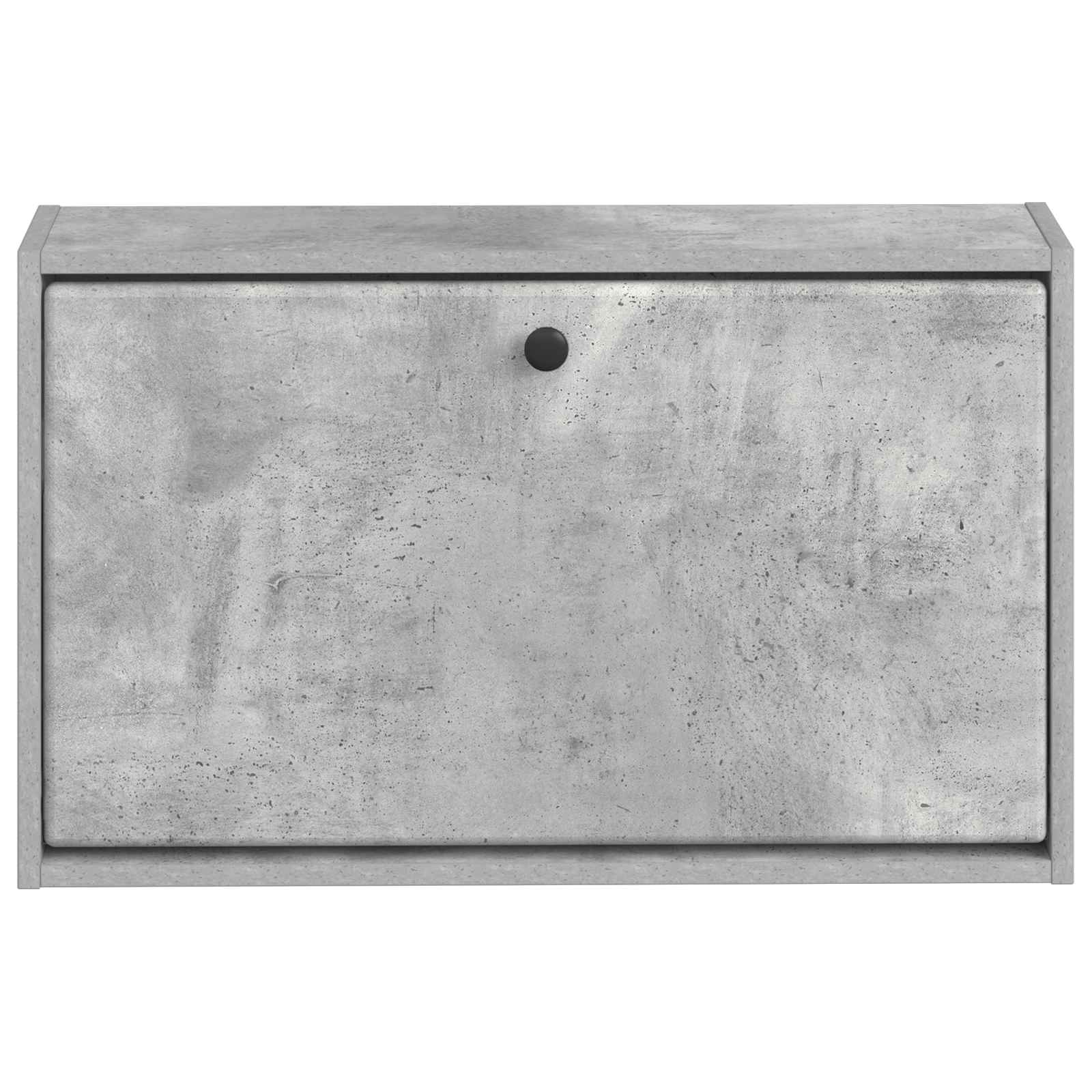 Wandgemonteerde Schoenkast BREDA 71 x 17 x 43 cm Bewerkt hout