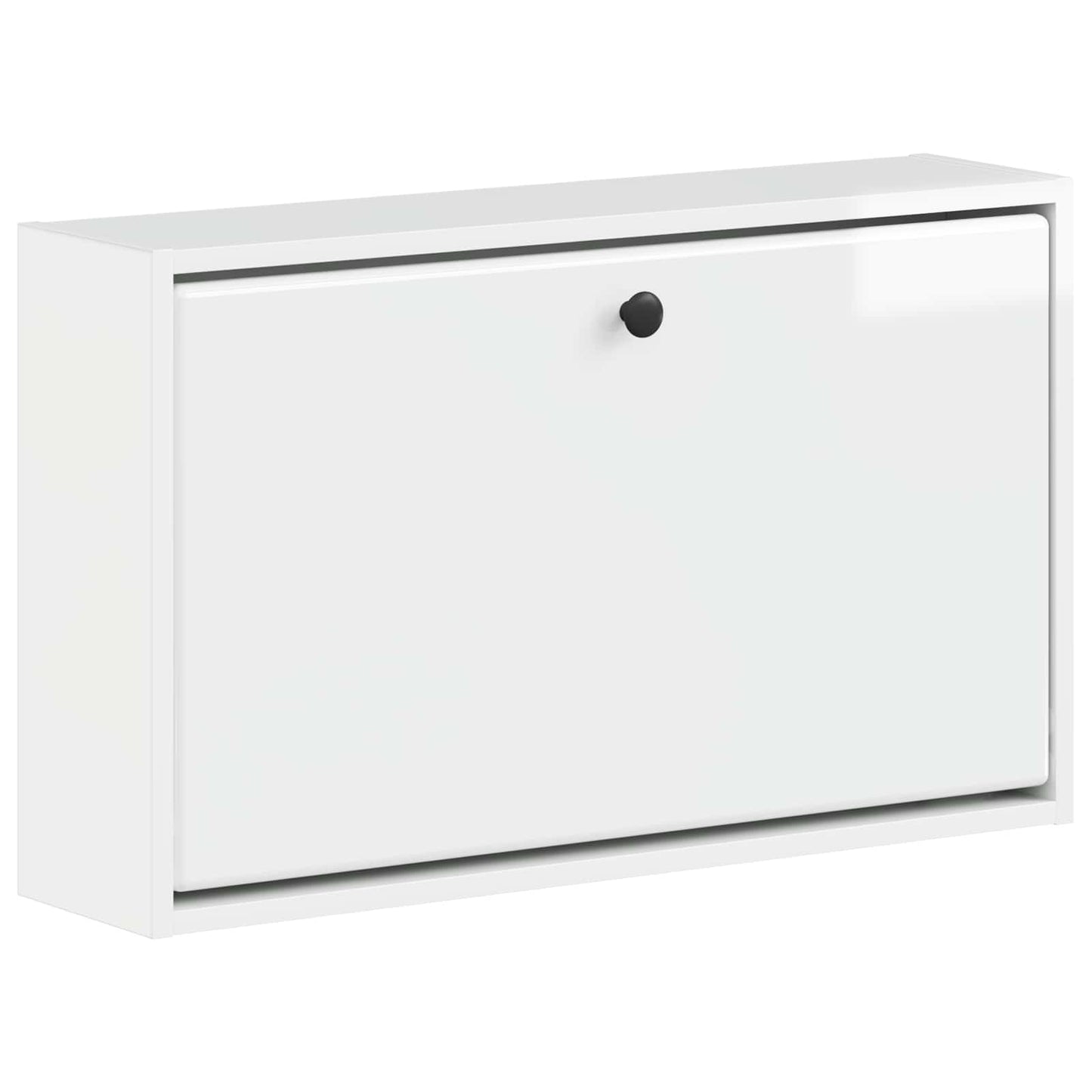 Wandgemonteerde Schoenkast BREDA 71 x 17 x 43 cm Bewerkt hout