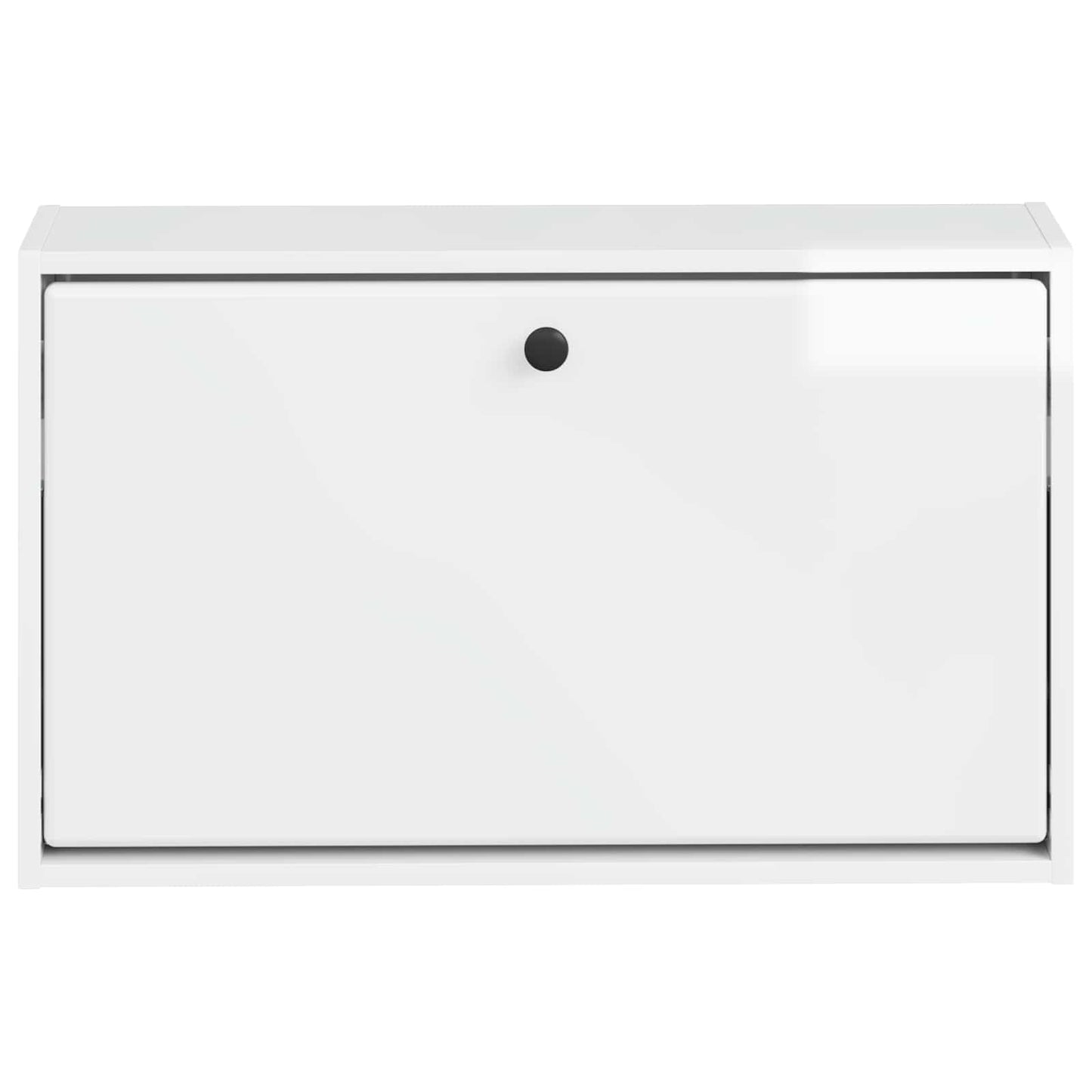 Wandgemonteerde Schoenkast BREDA 71 x 17 x 43 cm Bewerkt hout
