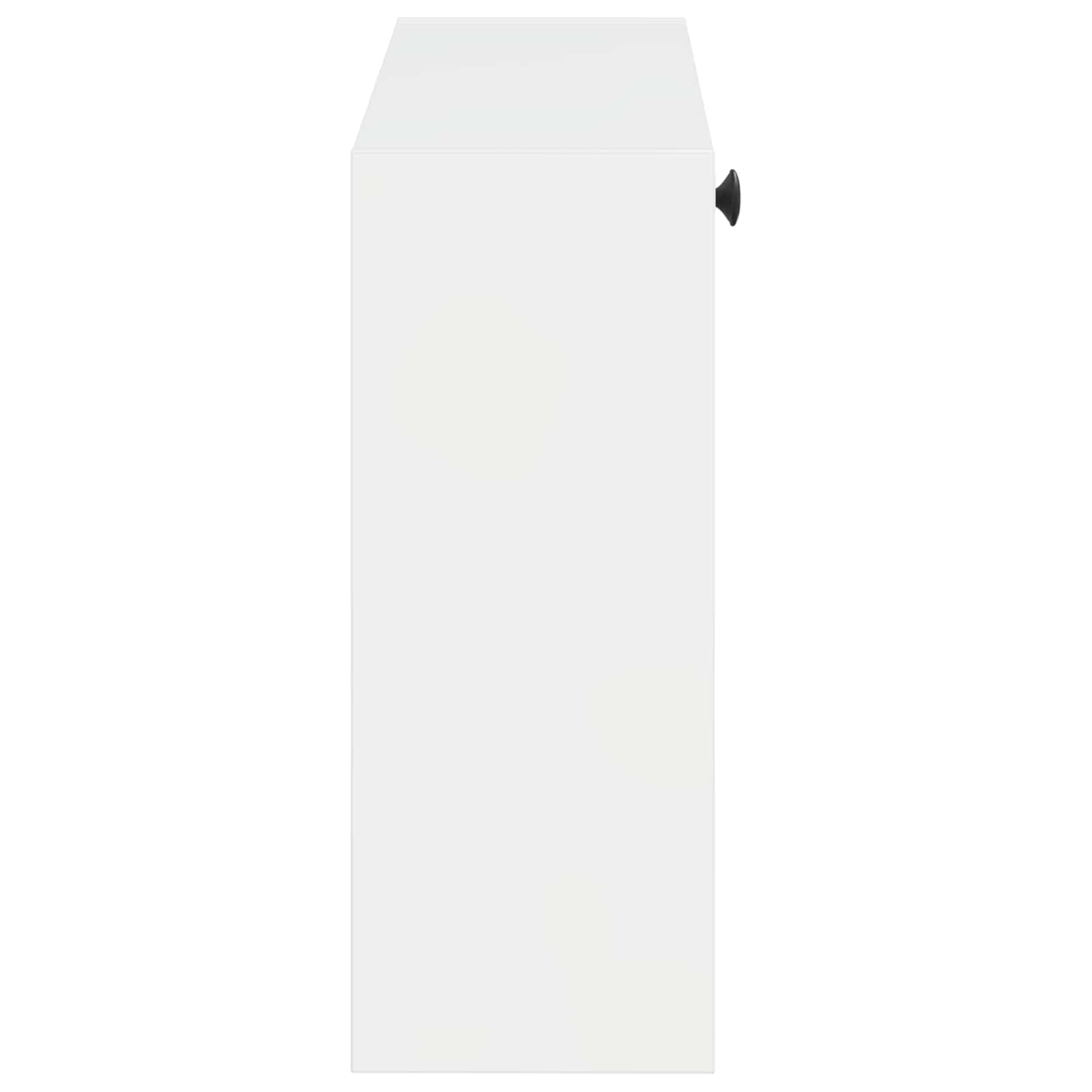 Wandgemonteerde Schoenkast BREDA 71 x 17 x 43 cm Bewerkt hout