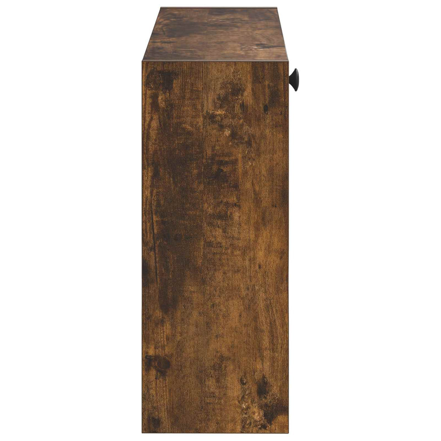 Wandgemonteerde Schoenkast BREDA 71 x 17 x 43 cm Bewerkt hout