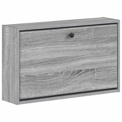 Wandgemonteerde Schoenkast BREDA 71 x 17 x 43 cm Bewerkt hout