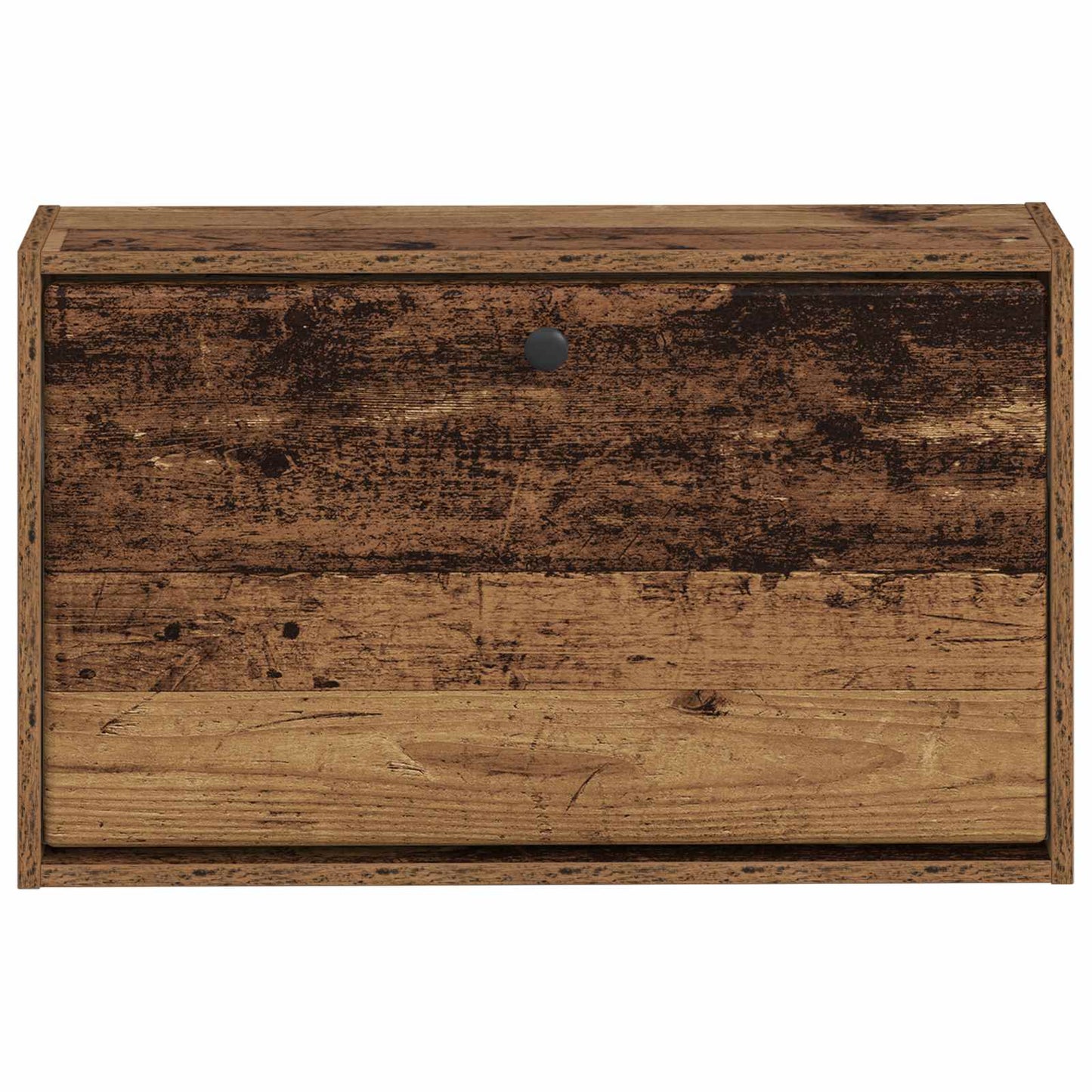 Wandgemonteerde Schoenkast BREDA 71 x 17 x 43 cm Bewerkt hout