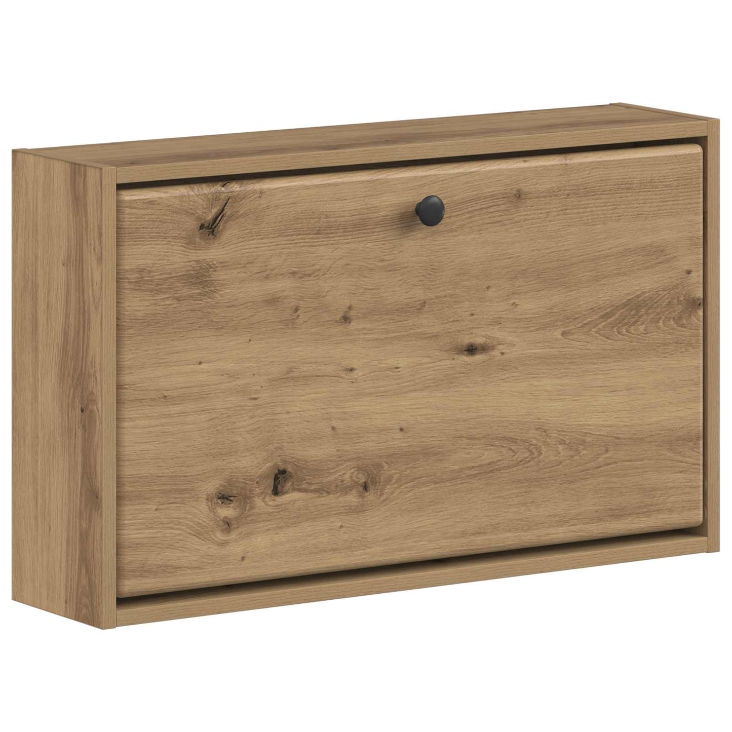 Wandgemonteerde Schoenkast BREDA 71 x 17 x 43 cm Bewerkt hout