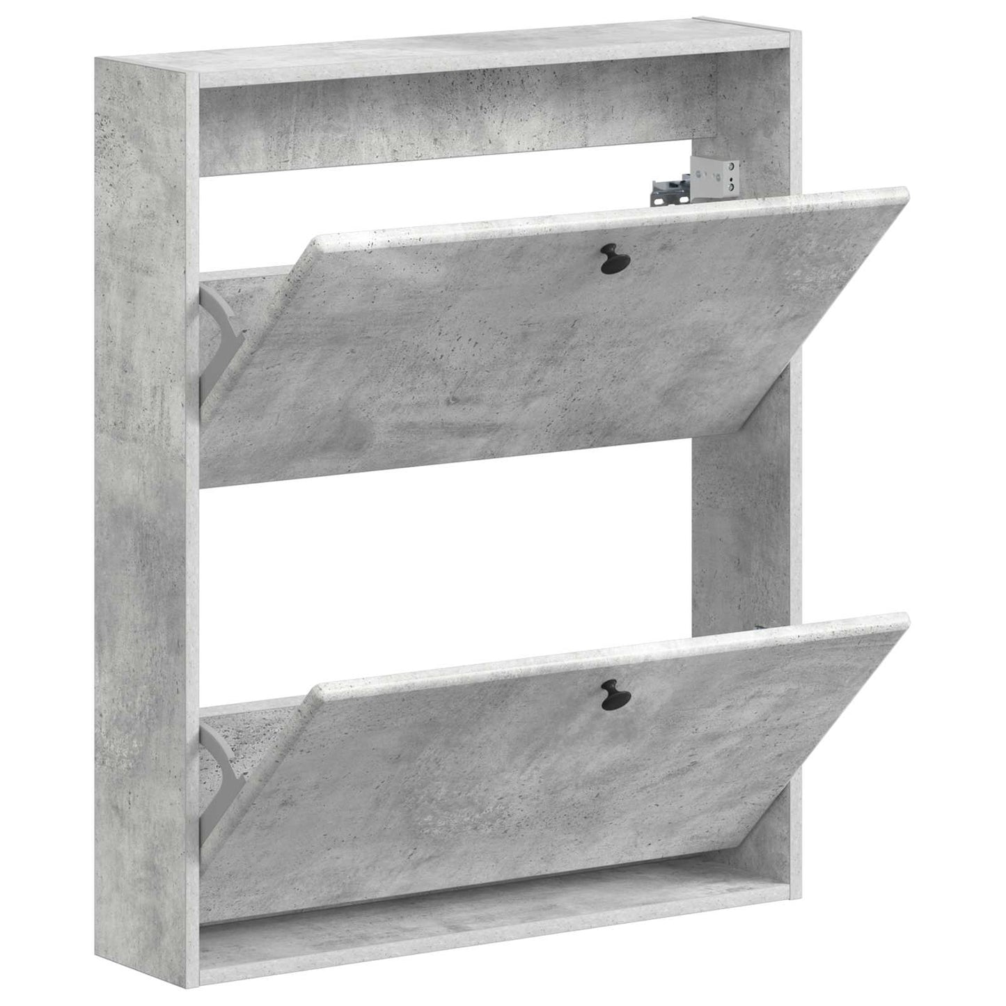 Wandgemonteerde Schoenkast BREDA 71 x 17 x 86 cm Bewerkt hout