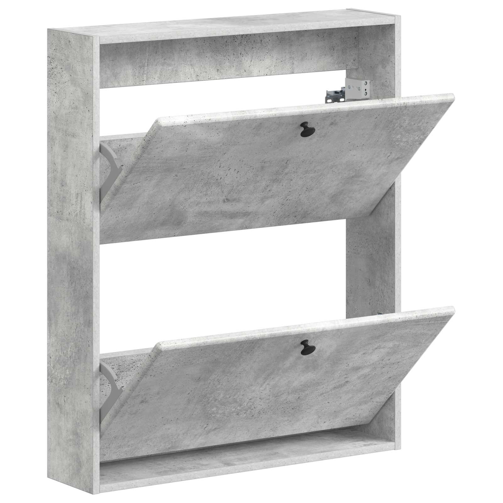 Wandgemonteerde Schoenkast BREDA 71 x 17 x 86 cm Bewerkt hout