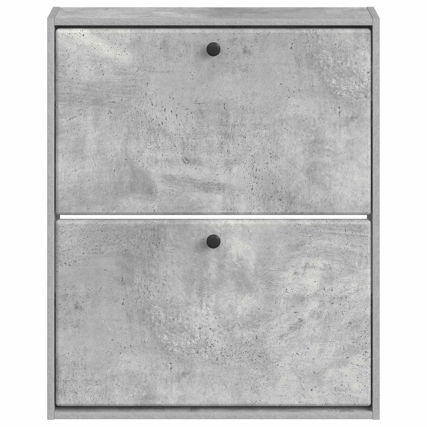 Wandgemonteerde Schoenkast BREDA 71 x 17 x 86 cm Bewerkt hout