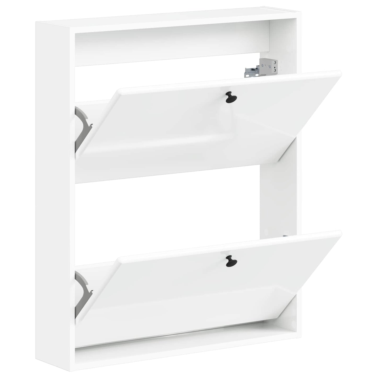 Wandgemonteerde Schoenkast BREDA 71 x 17 x 86 cm Bewerkt hout