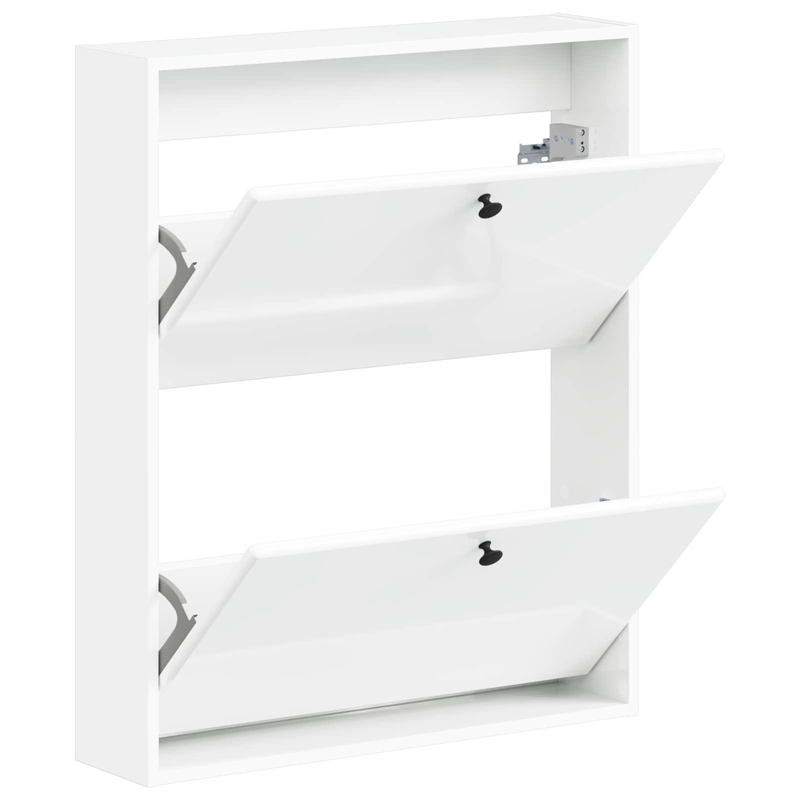Wandgemonteerde Schoenkast BREDA 71 x 17 x 86 cm Bewerkt hout