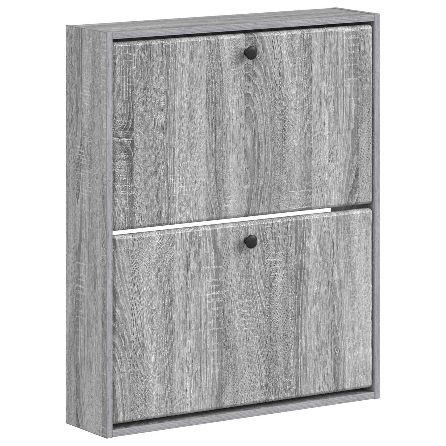 Wandgemonteerde Schoenkast BREDA 71 x 17 x 86 cm Bewerkt hout