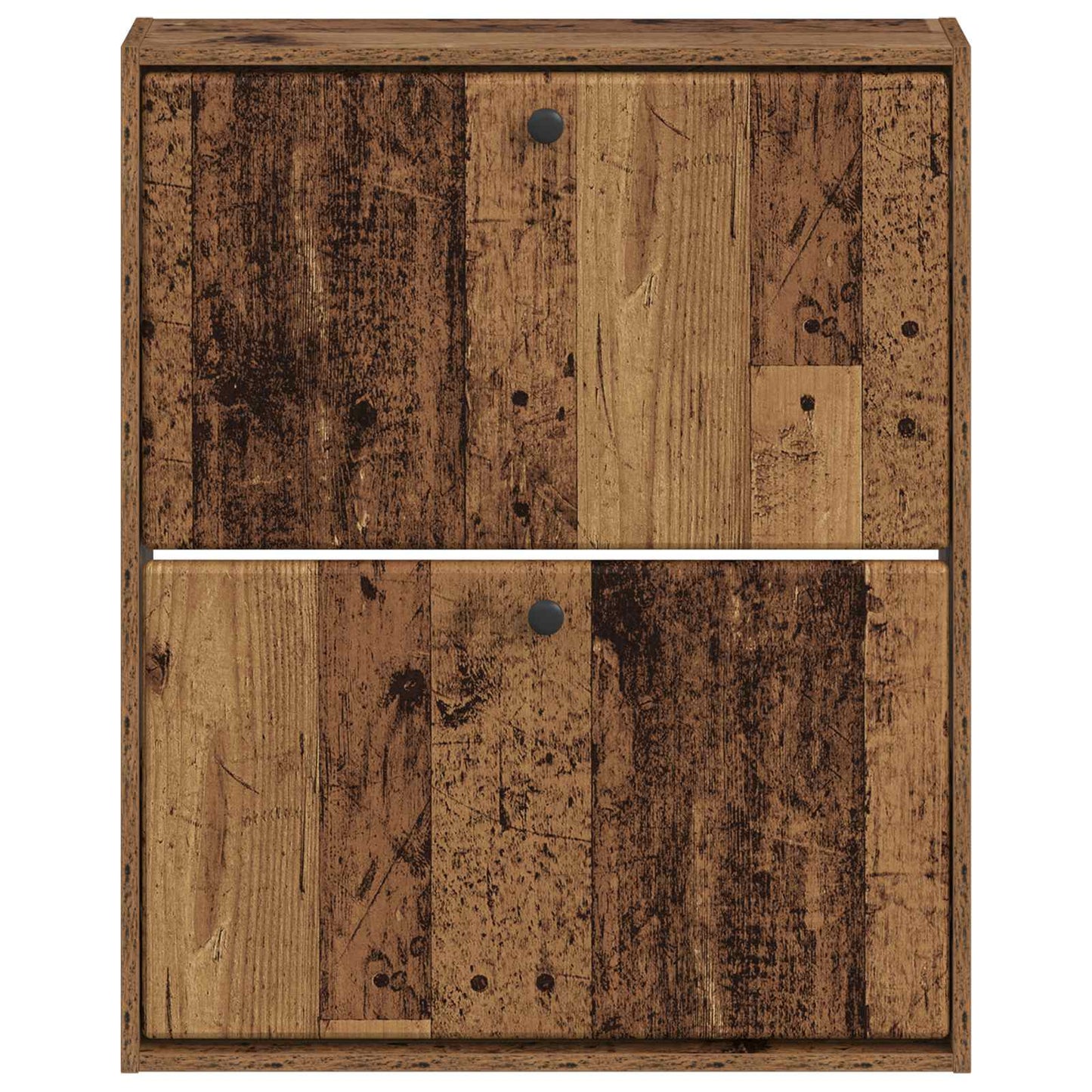 Wandgemonteerde Schoenkast BREDA 71 x 17 x 86 cm Bewerkt hout