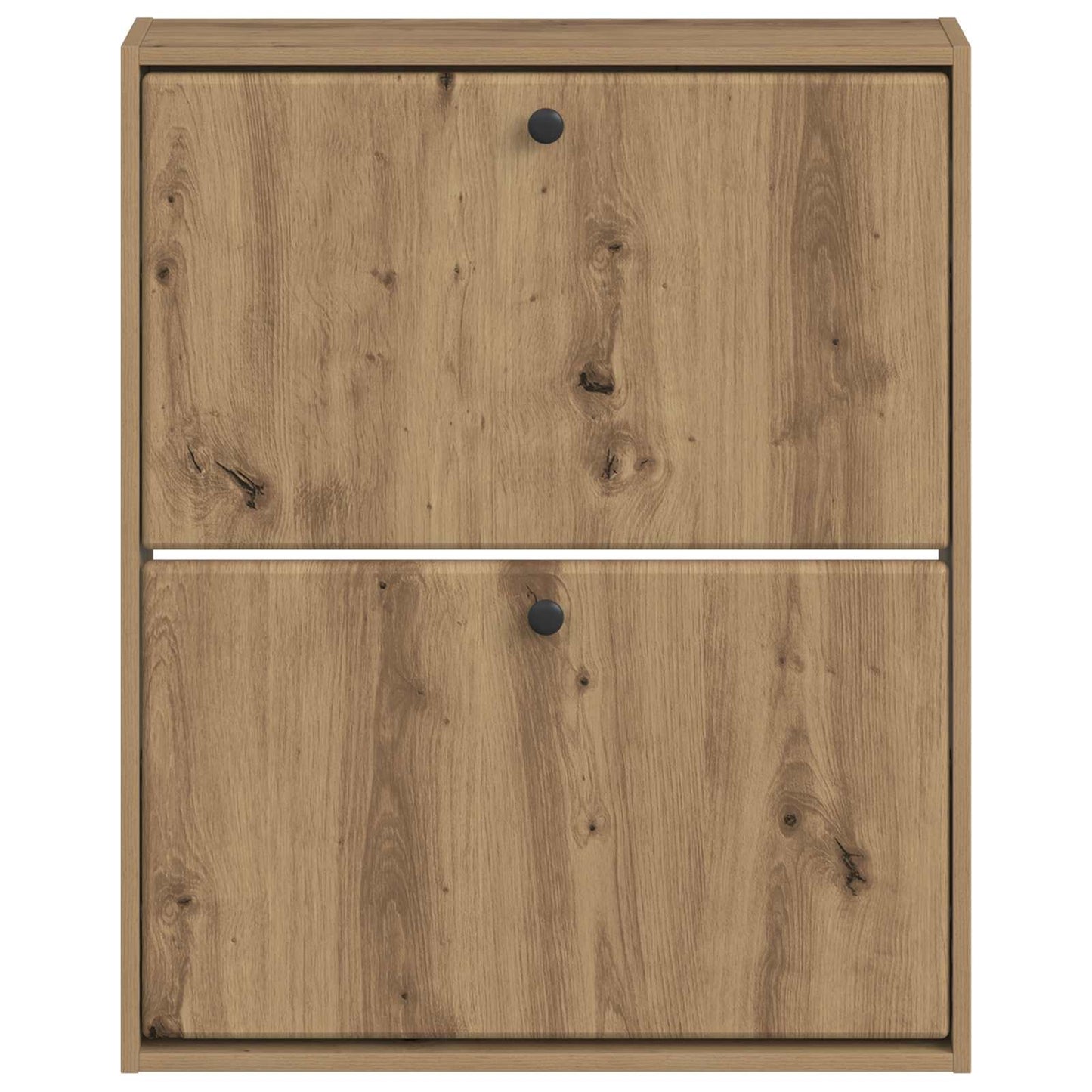 Wandgemonteerde Schoenkast BREDA 71 x 17 x 86 cm Bewerkt hout