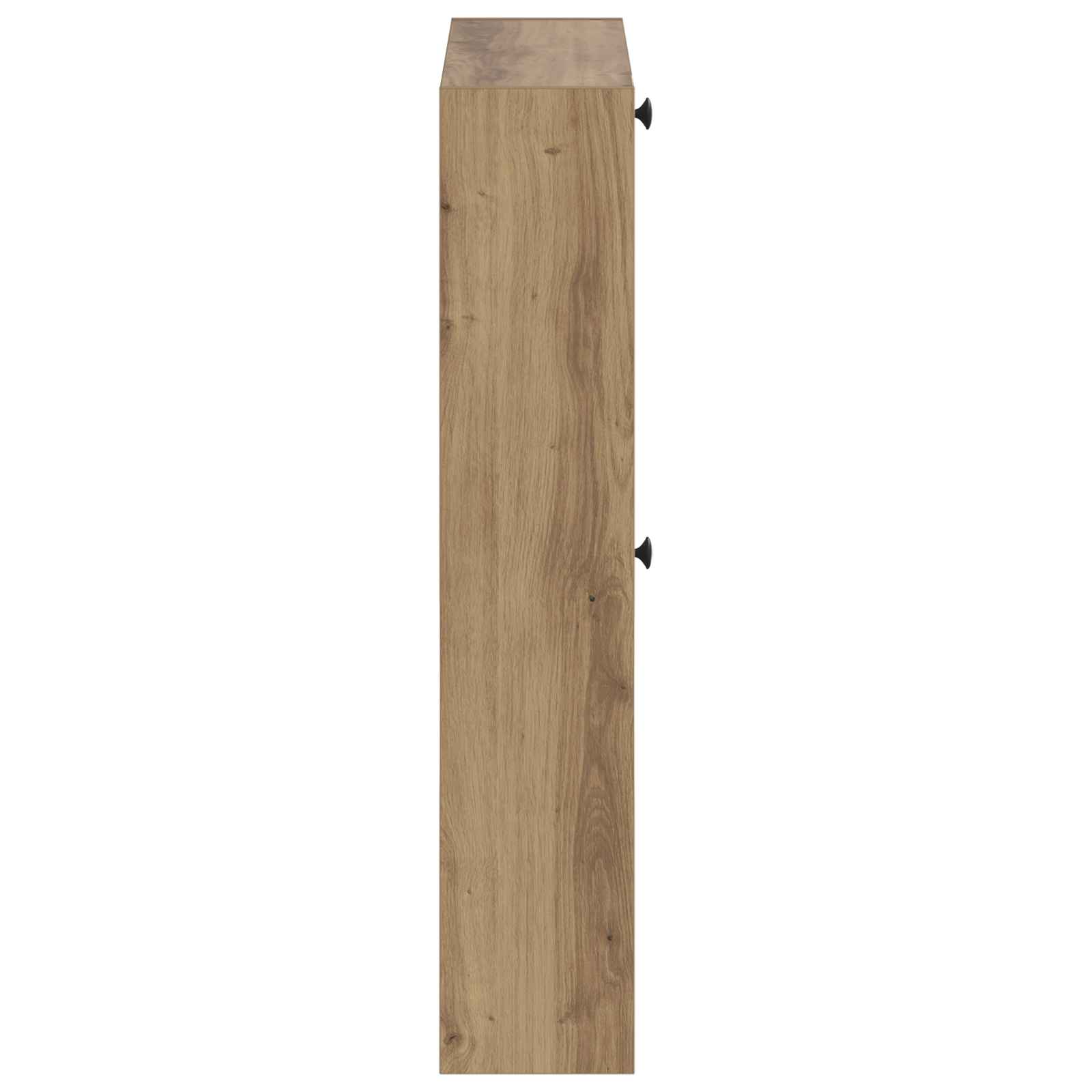 Wandgemonteerde Schoenkast BREDA 71 x 17 x 86 cm Bewerkt hout