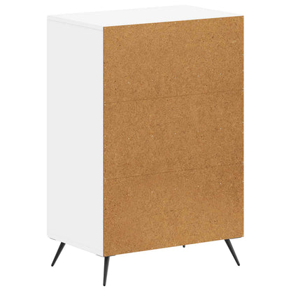 Schoenenkast BREDA 59,5 x 39,5 x 90 cm Bewerkt hout Wit