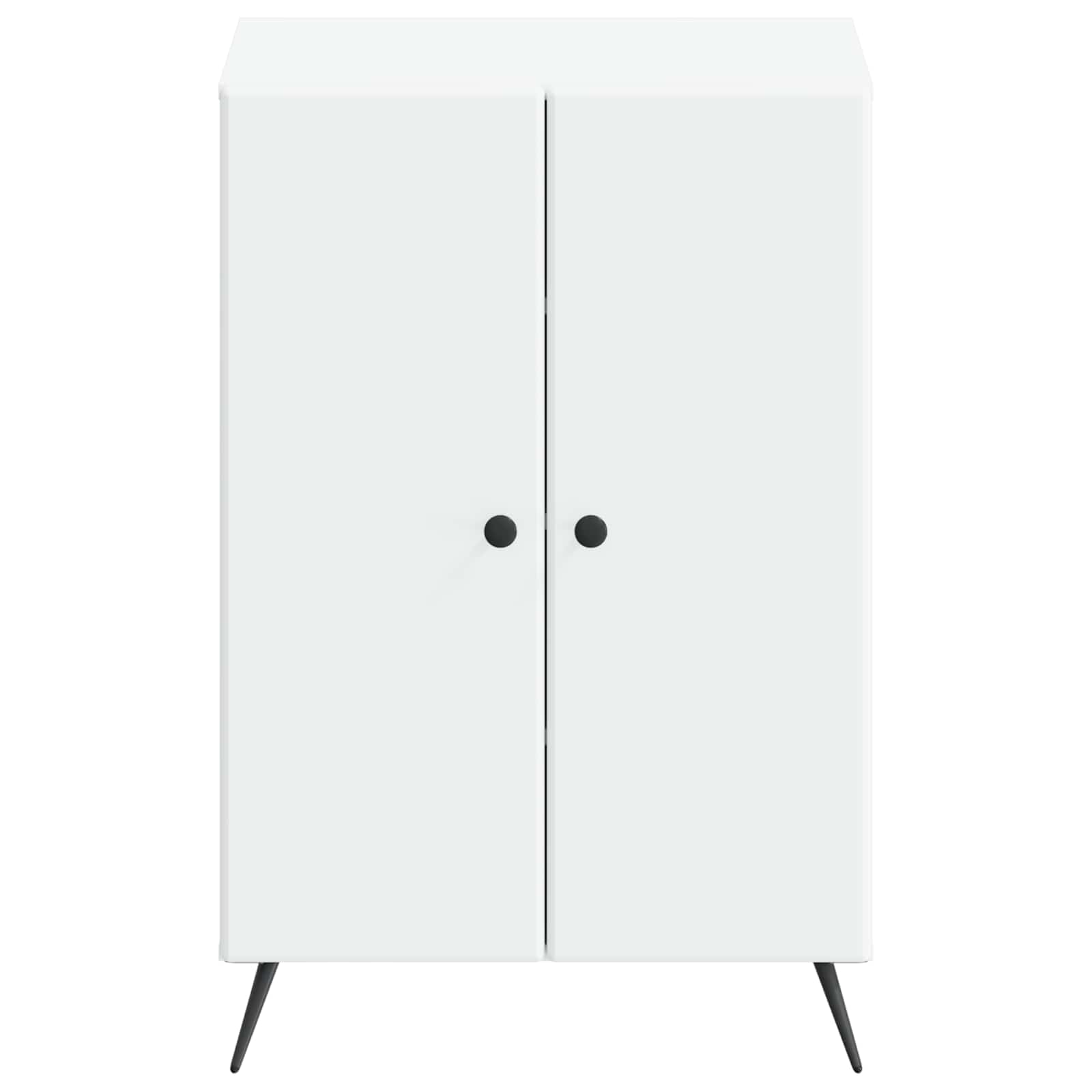 Schoenenkast BREDA 59,5 x 39,5 x 90 cm Bewerkt hout Wit