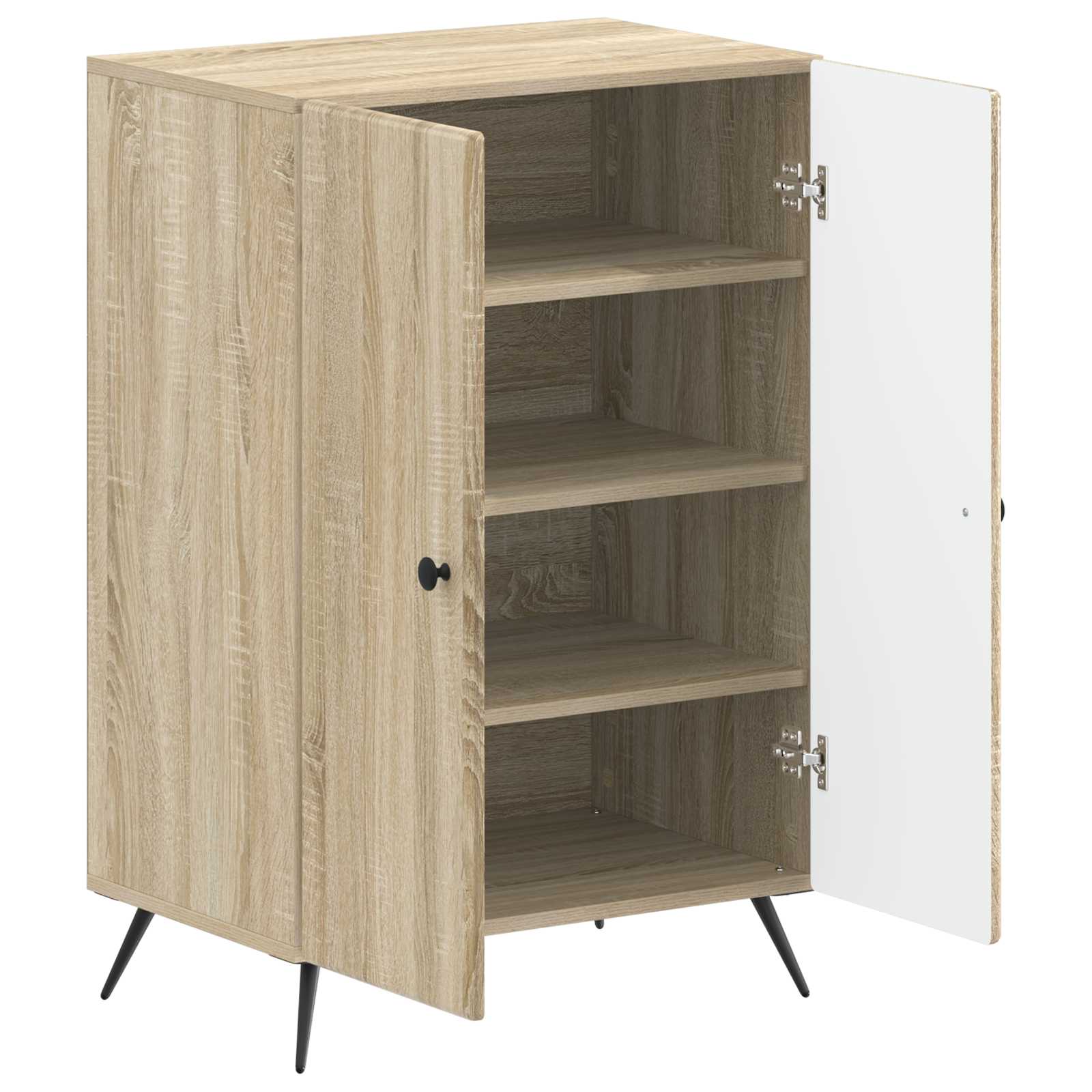 Schoenenkast BREDA 59,5 x 39,5 x 90 cm Bewerkt hout