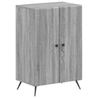 Schoenenkast Breda 59,5x39,5x90 cm grijs bewerkt hout