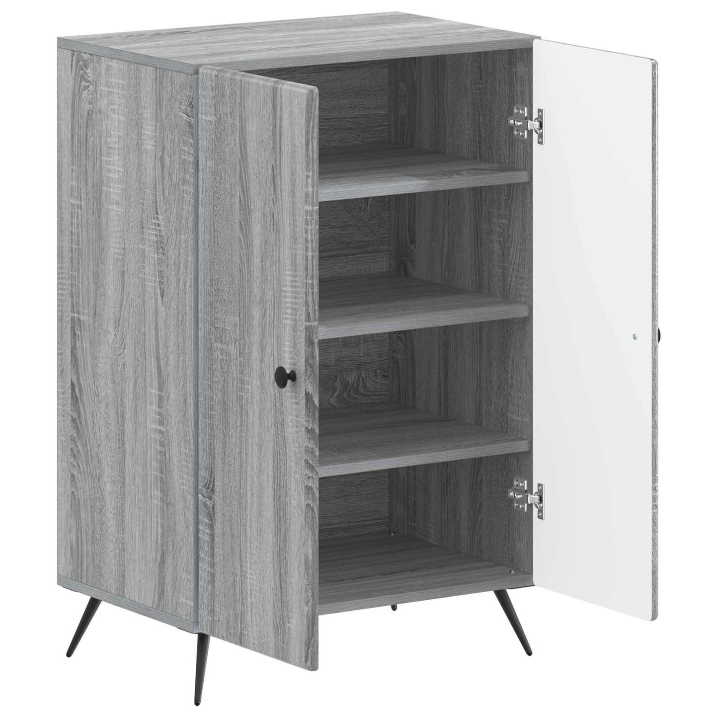 Schoenenkast BREDA 59,5 x 39,5 x 90 cm Bewerkt hout