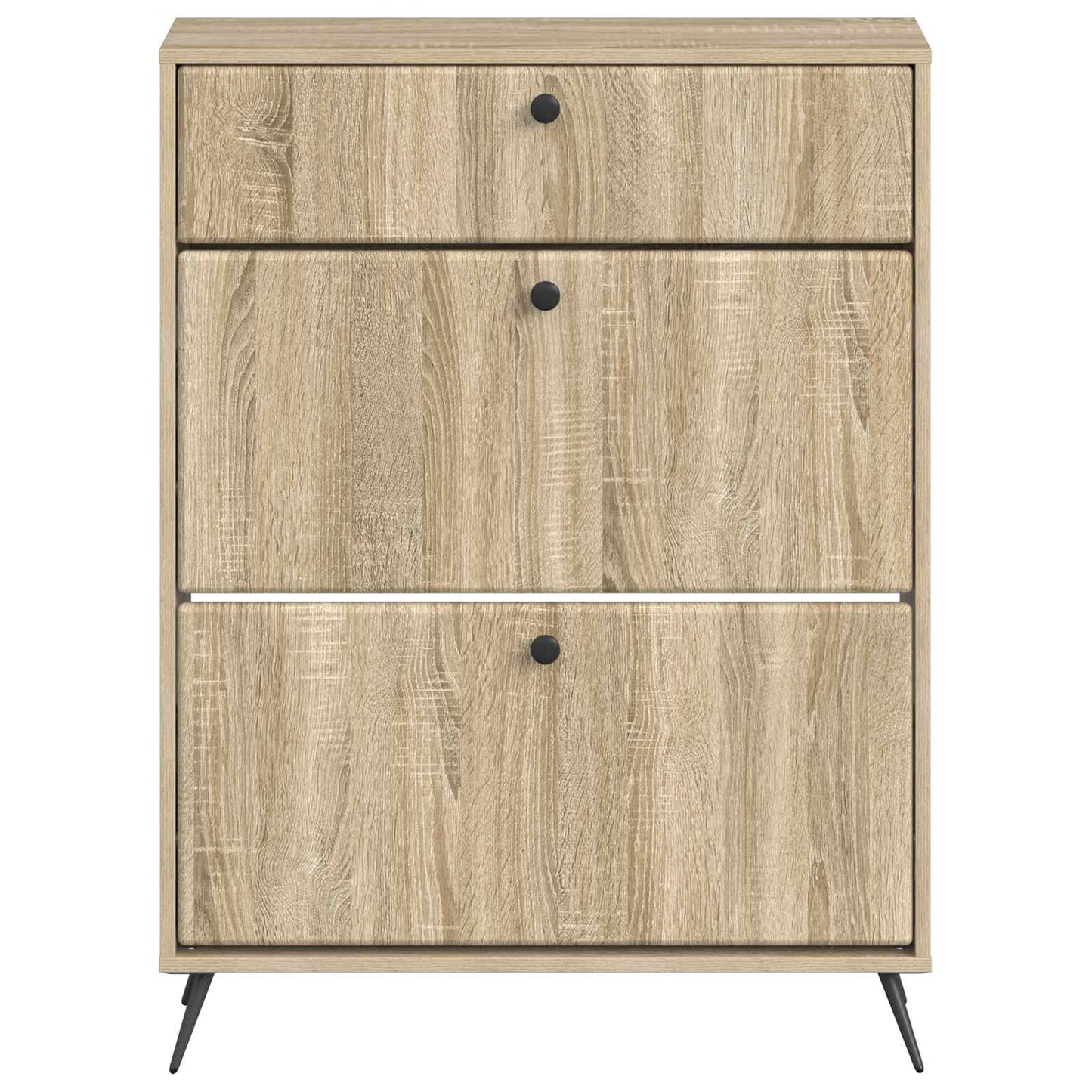 Schoenenkast BREDA 78 x 24 x 103 cm Bewerkt hout Sonoma Eiken