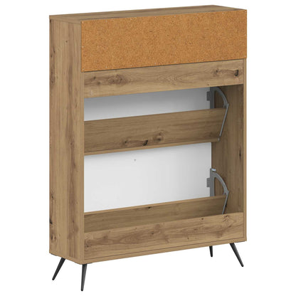 Schoenenkast BREDA 78 x 24 x 103 cm Bewerkt hout