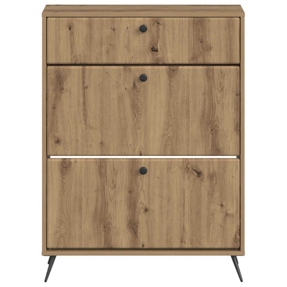 Schoenenkast BREDA 78 x 24 x 103 cm Bewerkt hout